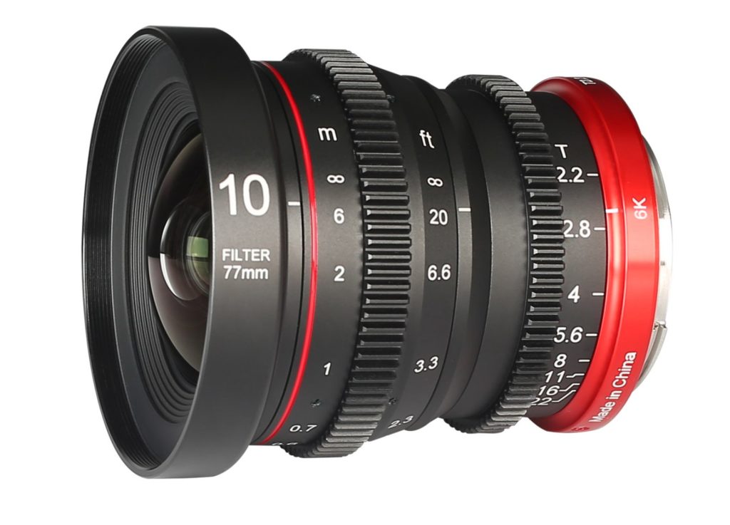 Anunciado kit de lentes Meike Mini Prime Cine Cine para Canon RF