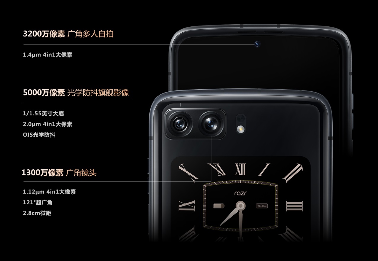 Specifiche dello smartphone pieghevole Moto Razr 2022 confermate dal produttore