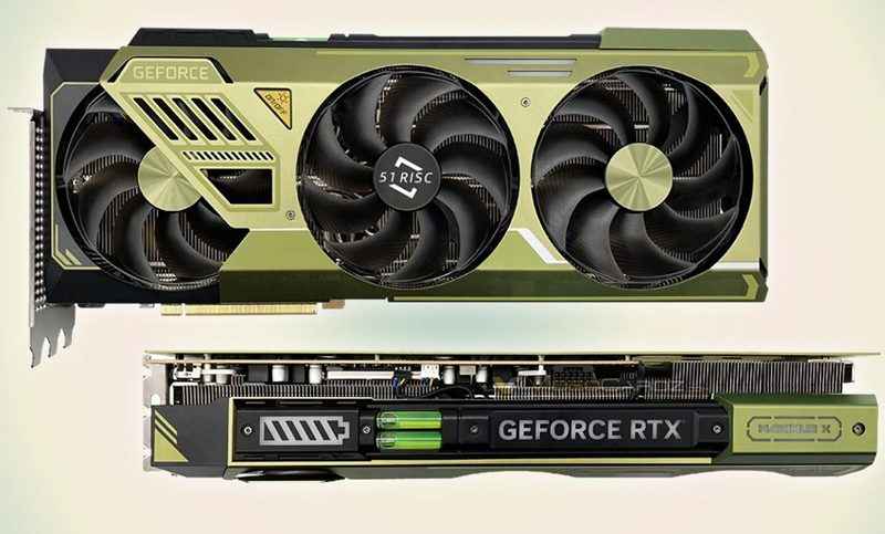 La Cina lancia la scheda grafica GeForce RTX 4090 con livella a bolla
