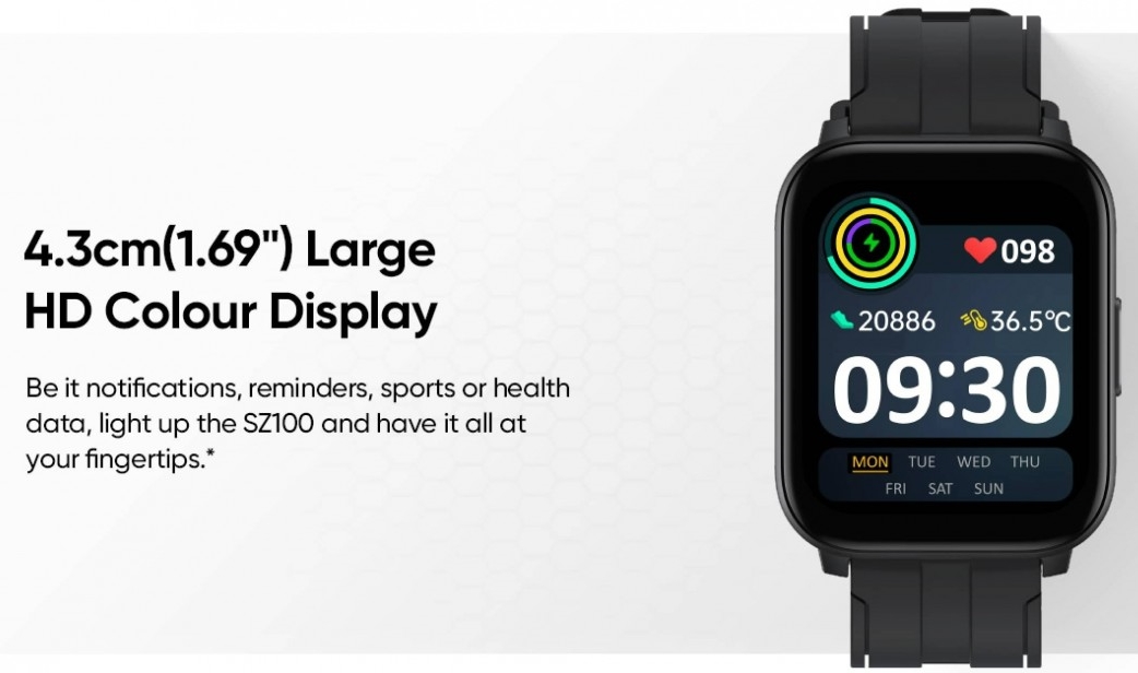 Realmeが5月18日に新しいWatch SZ100スマートウォッチをリリース