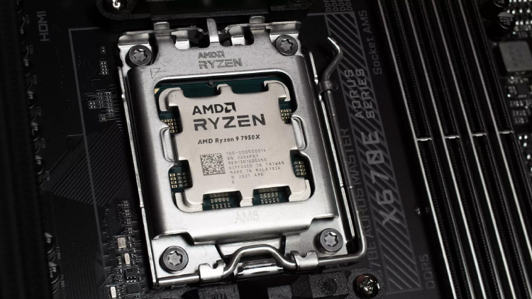 AMD Ryzen 9 7950X는 액체 질소에서 6.5GHz로 오버클럭되었습니다.