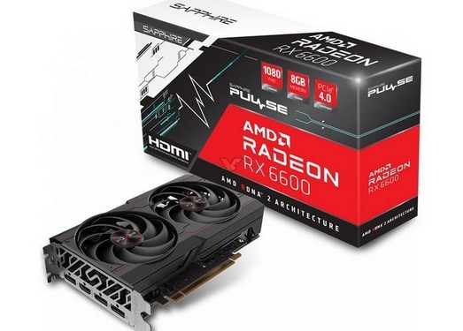 La scheda video Radeon RX 6600 è apparsa nell'assortimento del negozio europeo per 590 euro