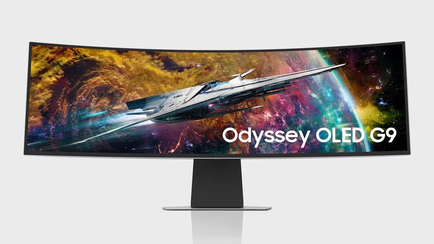 サムスンは、湾曲した49インチディスプレイを備えたOdyssey OLED G9モニターを発表しました