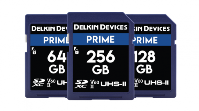Os cartões de memória PRIME UHS-II (V60) da Delkin Devices estão de volta ao estoque