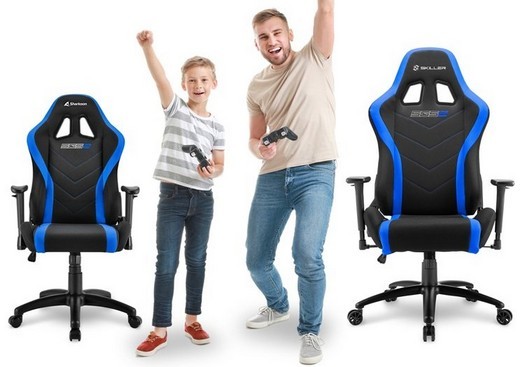 Sharkoon a présenté la chaise de jeu Skiller SGS2 Jr.. pour les enfants au prix de 129 €