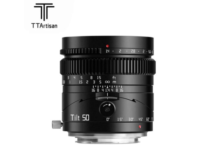Lente TTartisan Tilt 50mm F/1.4 anunciada