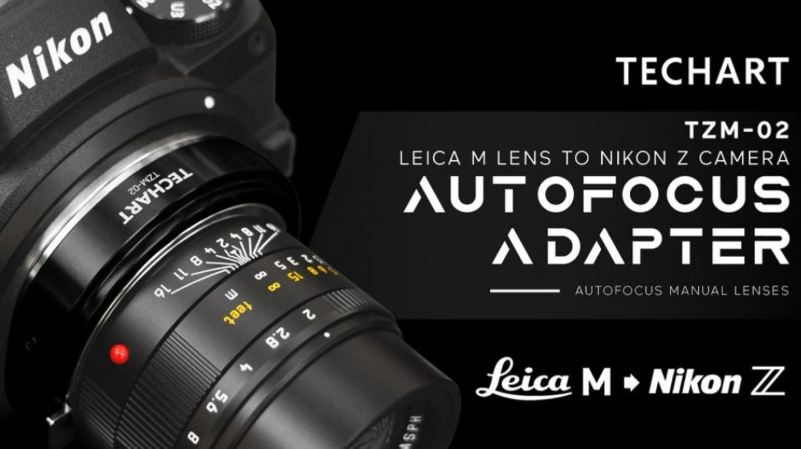 A Techart lançou um adaptador com foco automático para câmeras Nikon Z e lentes Leica M