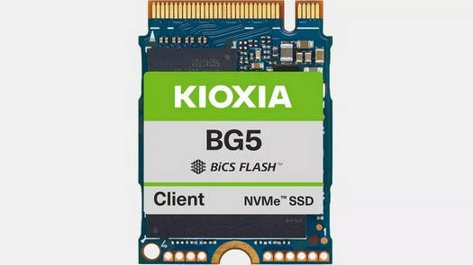 Kioxia stellt NVMe der BG5-Serie vor - kleinste PCIe 4.0 SSD