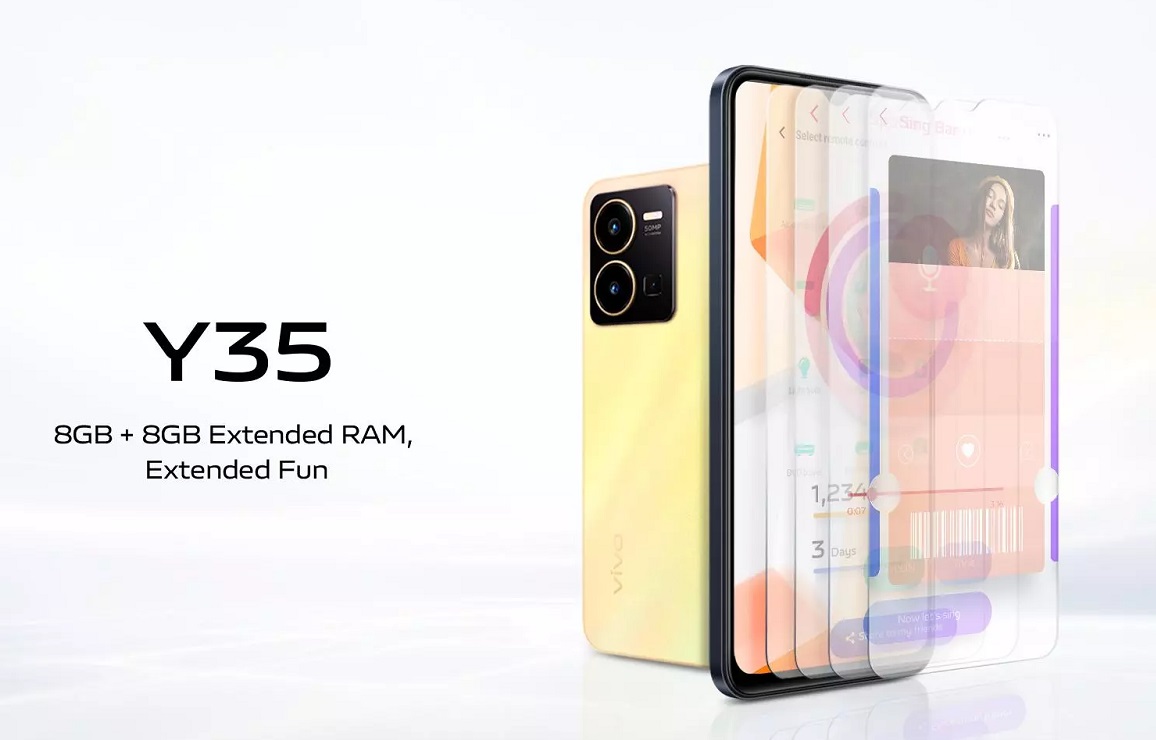 Das Vivo Y35 Smartphone mit 8 GB RAM und Snapdragon 680 kostet 230 US-Dollar