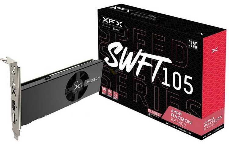 Biostar e XFX revelam suas versões da placa de vídeo Radeon RX 6400