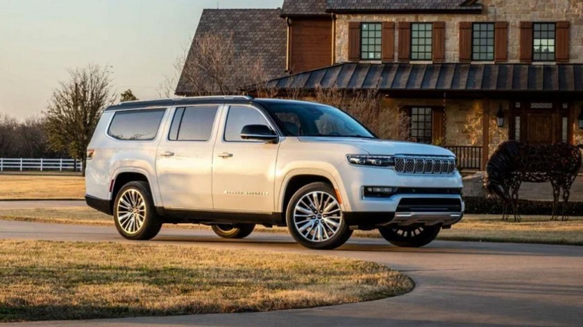 Jeep apresentou SUVs estendidos Wagoneer L e Grand Wagoneer L