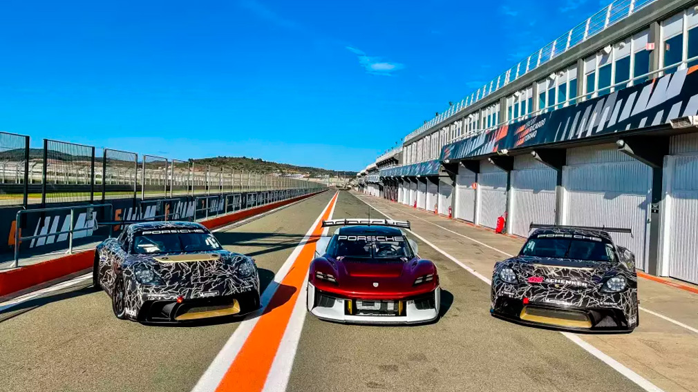 Porsche revela carro elétrico GT4 E-Performance de 1.000 cavalos