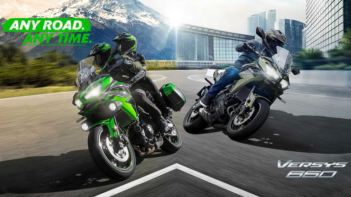 Kawasaki Europe presenterà i modelli Versys 650 e 1000 del 2023