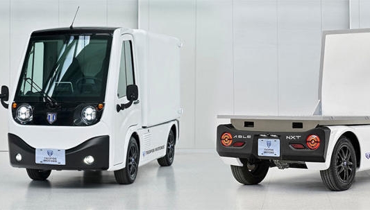 Introduzido o caminhão de plataforma elétrica modular compacto ABLE NXT