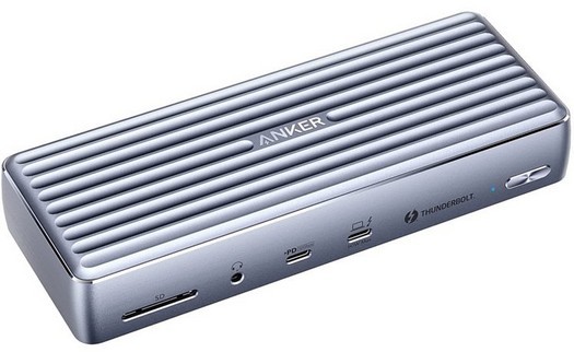La station d'accueil compacte Anker Apex Thunderbolt 4 Dock est au prix de 300 $