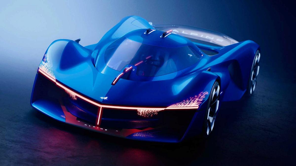 Alpine dévoile la supercar à hydrogène Alpine Alpenglow
