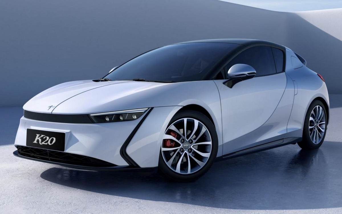 O carro esportivo elétrico Qiantu K20 está se preparando para estrear na China
