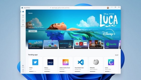 마이크로 소프트, 새로운 Windows 11 앱 스토어 공개
