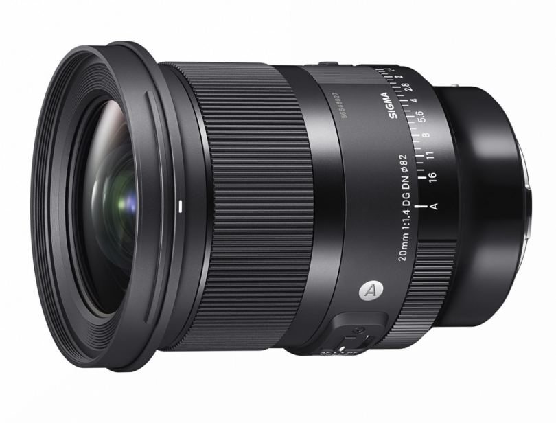 Sigma presenta l'obiettivo 20 mm F1.4 DG DN | Art per montature L ed E
