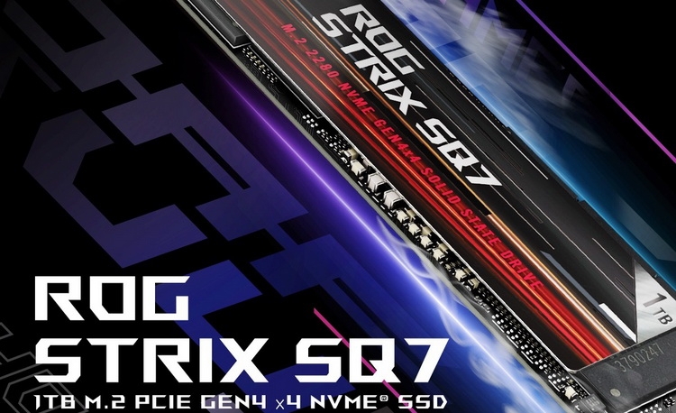 ASUSがROG Strix SQ7 NVMe SSDを発売