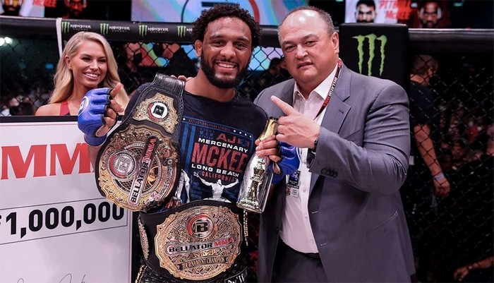 A.J. McKee vuole combinare i titoli di Bellator e UFC