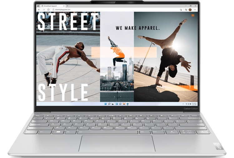 Der neue Laptop Lenovo Yoga Slim 7i Carbon erhielt einen Intel Alder Lake-Chip und DDR5-Speicher