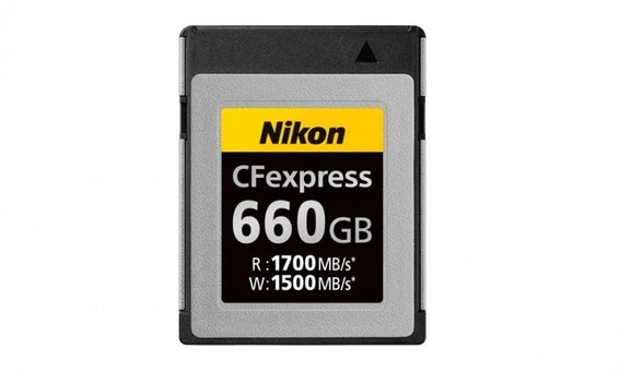 Nikon a présenté une nouvelle carte mémoire MC-CF660G CFexpress (Type B)