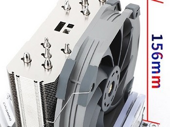 Der Thermalright TA-140 EX-Turmkühler wird mit einem 140-mm-Lüfter ausgestattet