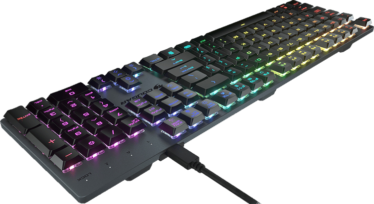 Cougar lancia la tastiera da gioco Luxlim con interruttori opto-meccanici