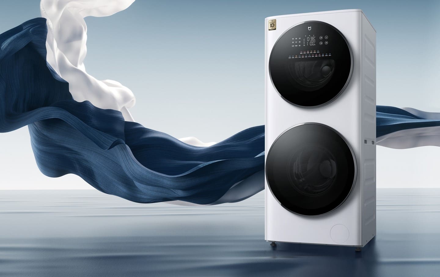 Xiaomi Mijiaの15キログラム洗濯乾燥機が新登場