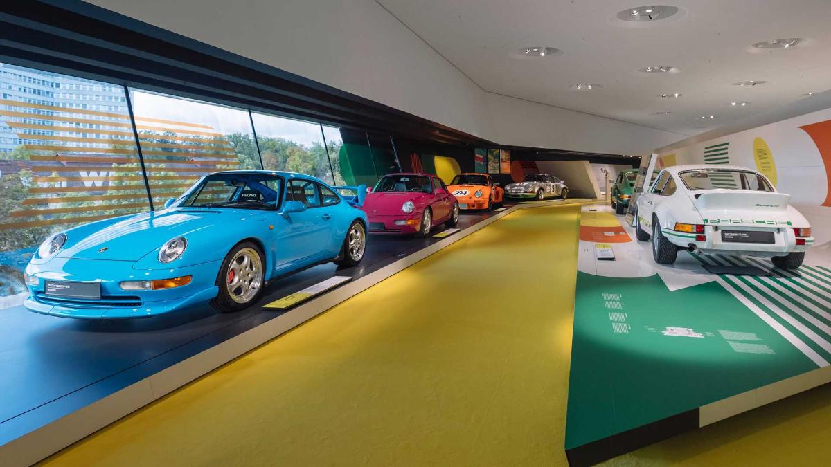 Museu da Porsche celebra 50 anos dos modelos RS