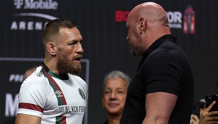 Dana White는 Conor McGregor의 진단을 명명했습니다.