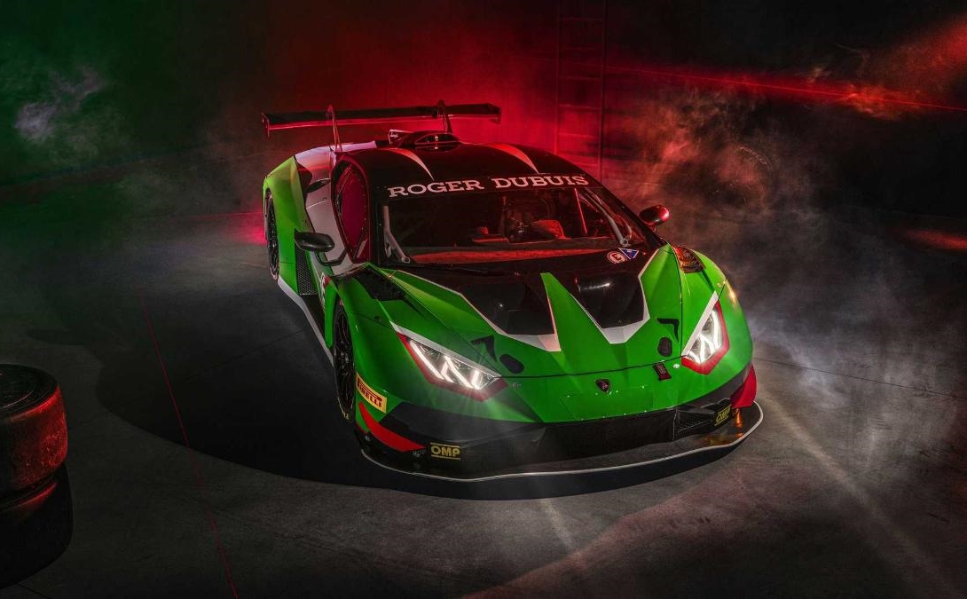 Lamborghini enthüllt den Renn-Supersportwagen Huracan GT3 EVO2
