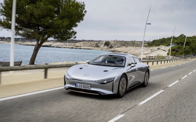 Mercedes Vision EQXX EV percorreu 1000 km com uma única carga