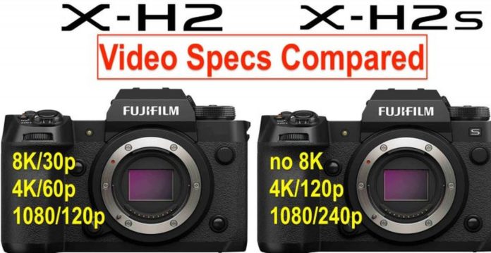 La fotocamera Fujifilm X-H2 riceverà la registrazione video 8K 30fps