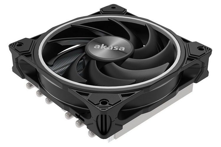 Akasa bringt Soho H6L CPU-Kühler mit 120-mm-ARGB-Lüfter auf den Markt