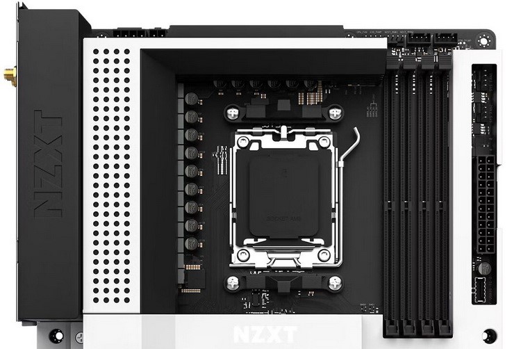 NZXT presenta la scheda madre N7 B650E per processori AMD Ryzen 7000