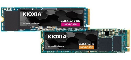 Kioxia va sortir les SSD M.2 Exceria Pro et Exceria G2