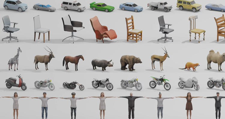 NVIDIA は AI に仮想世界のオブジェクトとキャラクターをすばやく生成するよう教えました