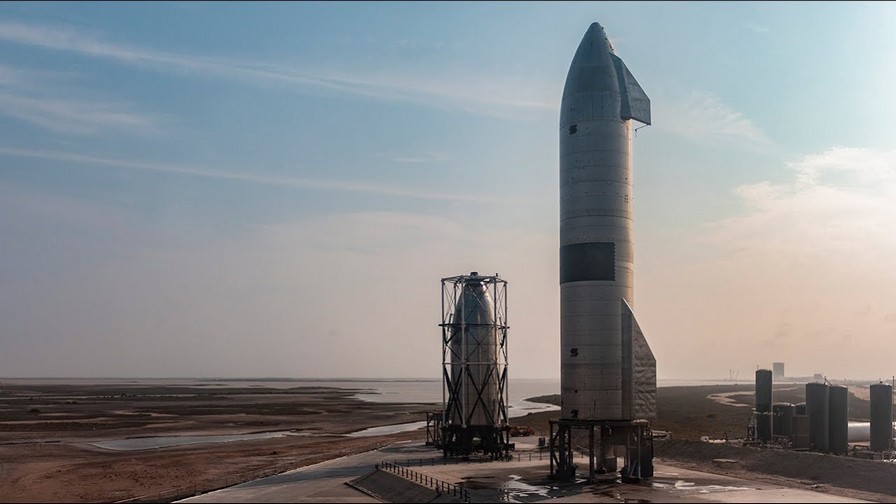 SpaceX publicou um vídeo do vôo SN15