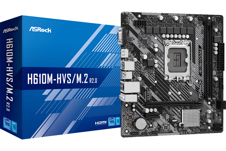 ASRock annuncia la scheda H610M-HVS/M.2 R2.0 per PC compatti Intel Alder Lake