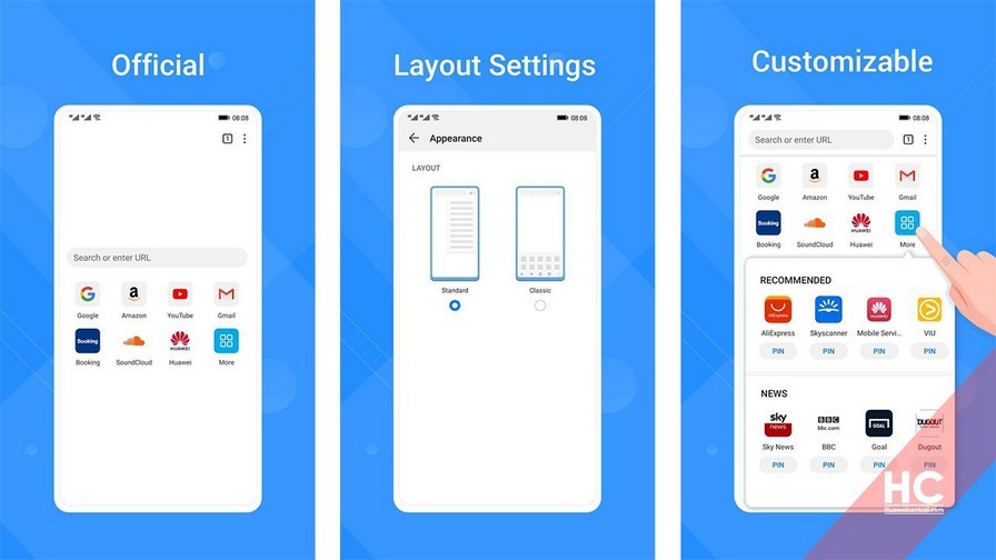 Introdotto il browser Honor, download apk