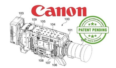Canon patentiert professionelle Kinokamera mit neuem Stecksystem