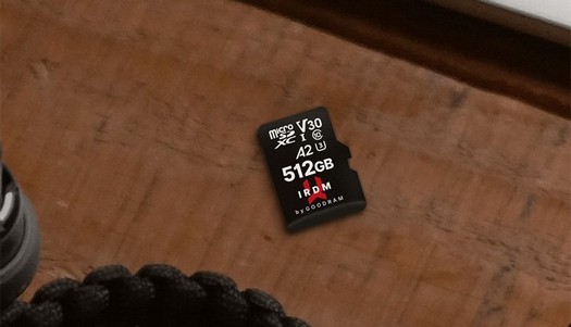 Introdotte schede di memoria microSD GOODRAM IRDM M2AA ad alta velocità - fino a 512 GB e fino a 170 MB/s