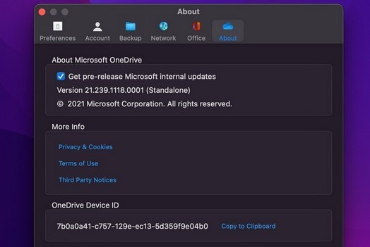 Microsoft, Apple M1과 함께 Arm Windows 및 Mac용 베타 OneDrive 클라이언트 출시