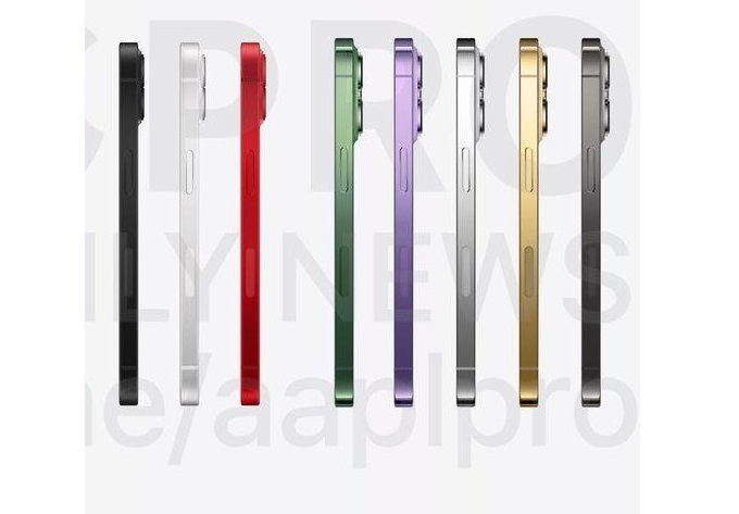 A série iPhone 14 virá em oito opções de cores