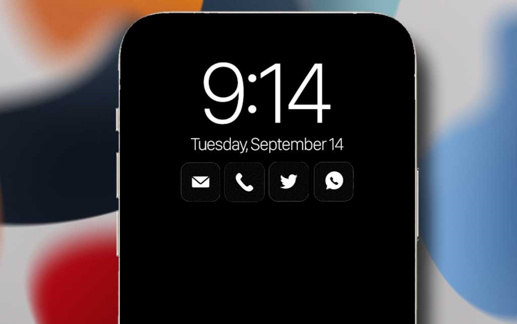 iPhone 14 Pro 및 14 Pro Max는 Always On Display가 됩니다.