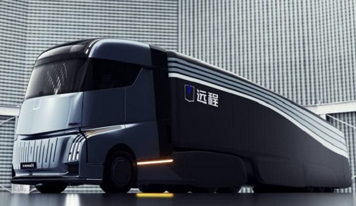 Geely annonce le camion électrique Homtruck