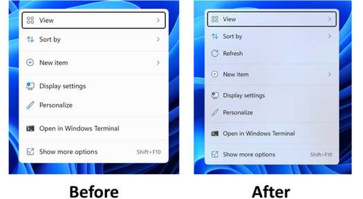 Microsoft hat eine neue Vorschauversion von Windows 11 mit vielen Korrekturen und Verbesserungen der Benutzeroberfläche veröffentlicht