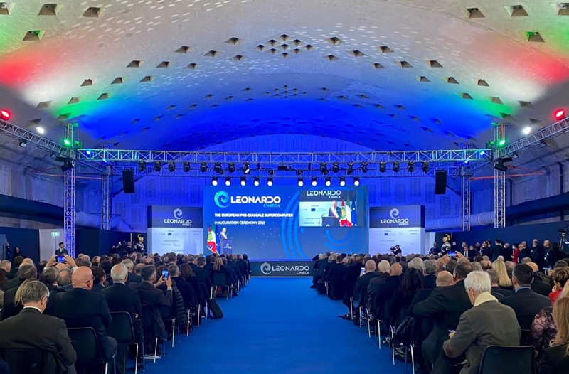 L'Italia lancia il supercomputer Leonardo, il quarto sistema HPC più potente al mondo